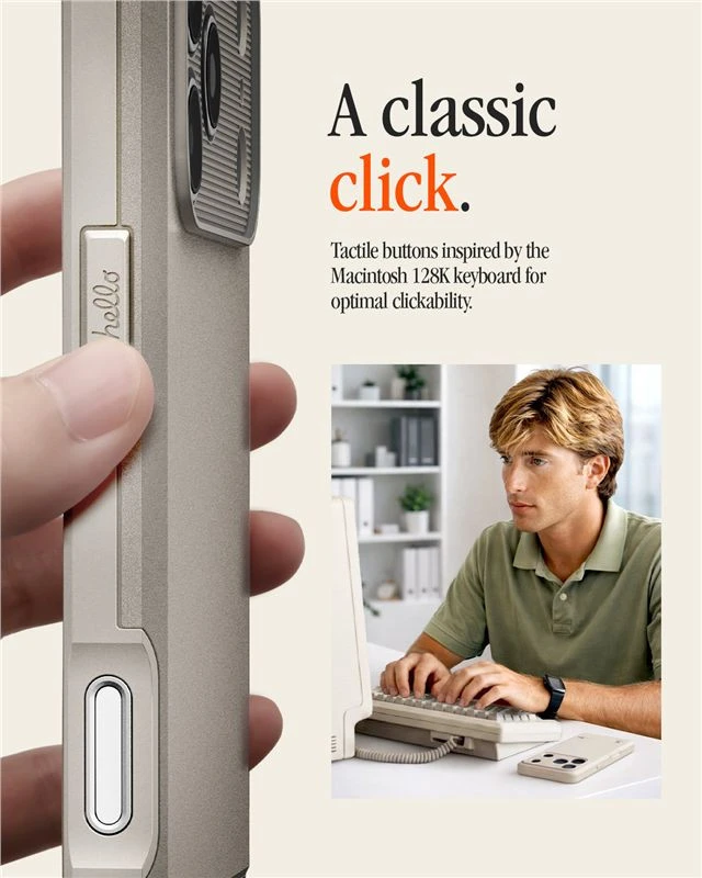 Spigen CLASSIC LS MagSafe Apple iPhone 17 PRO MAX DĖKLAS