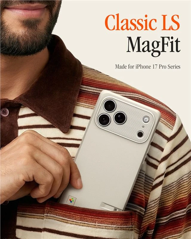 Spigen CLASSIC LS MagSafe Apple iPhone 17 PRO MAX DĖKLAS