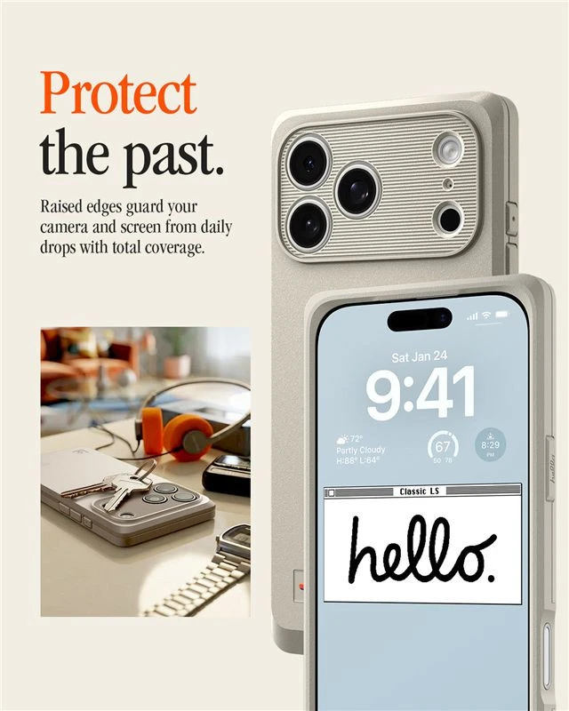 Spigen CLASSIC LS MagSafe Apple iPhone 17 PRO MAX DĖKLAS