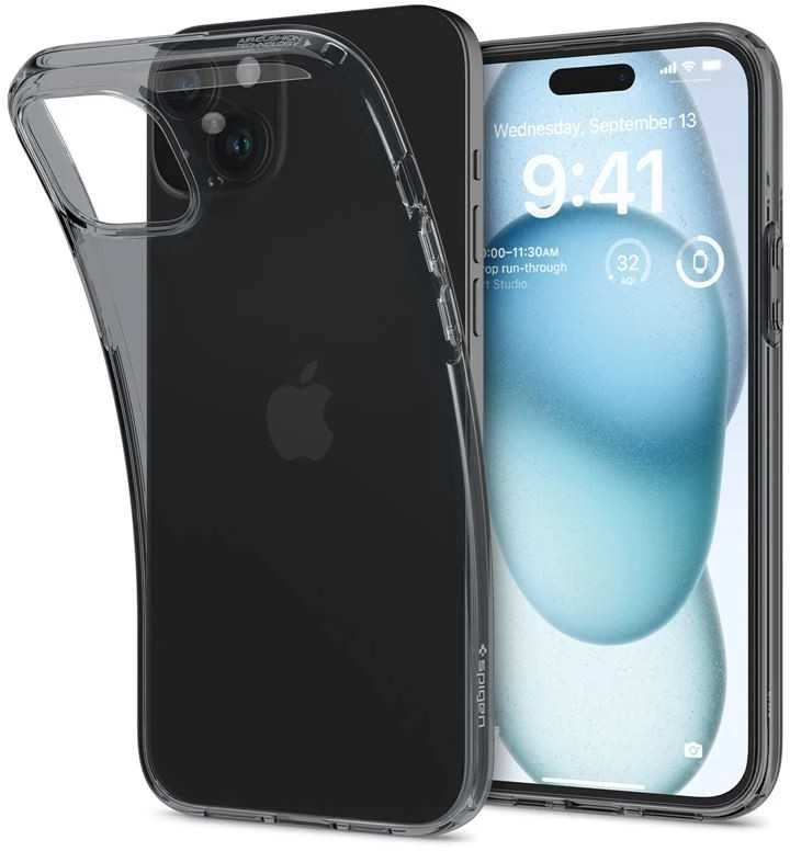 Dėklas Spigen Crystal Flex, kosminis kristalas - iPhone 15