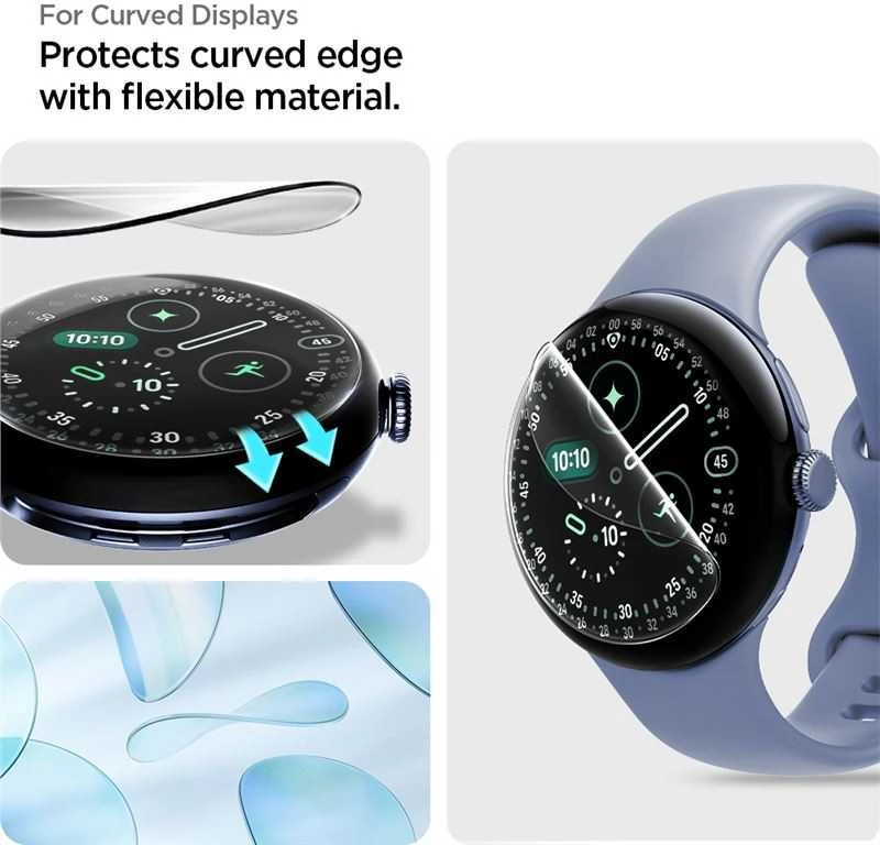 „Spigen EliteShield EZ Fit 2“ pakuotė – „Google Pixel Watch 4/3“ (45 mm)
