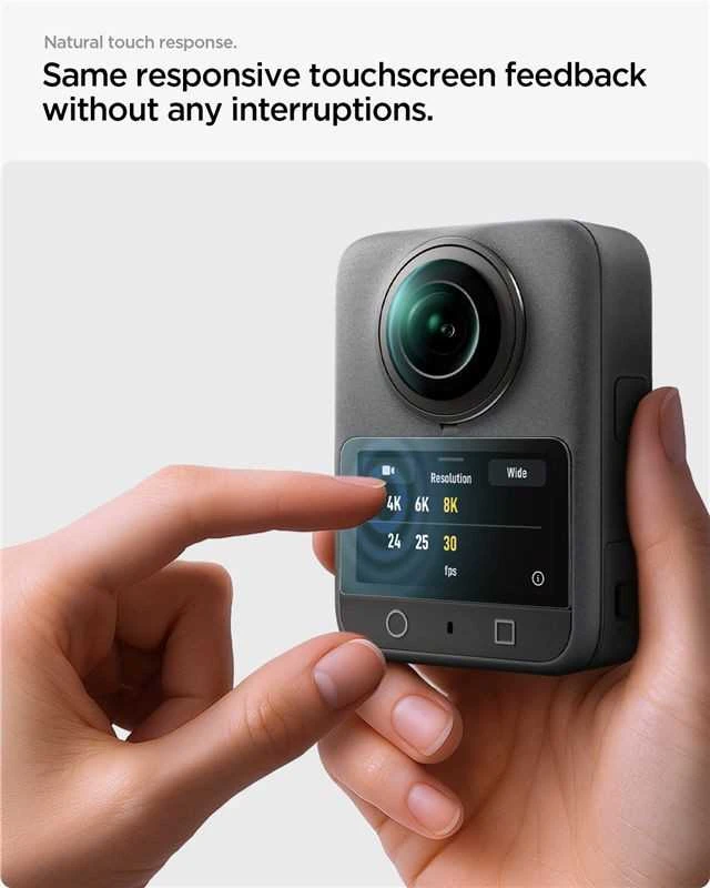 Spigen Glass tR Slim 2 Pack - DJI Osmo 360