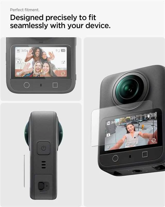 Spigen Glass tR Slim 2 Pack - DJI Osmo 360