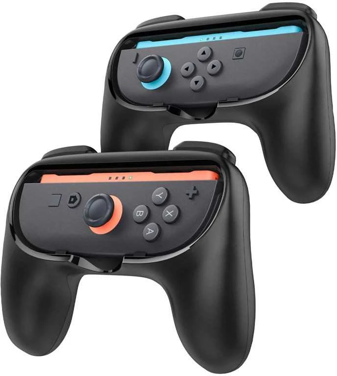 Dėklas Spigen Joy-Con Grip NS100, juodas - Nintendo Switch 2
