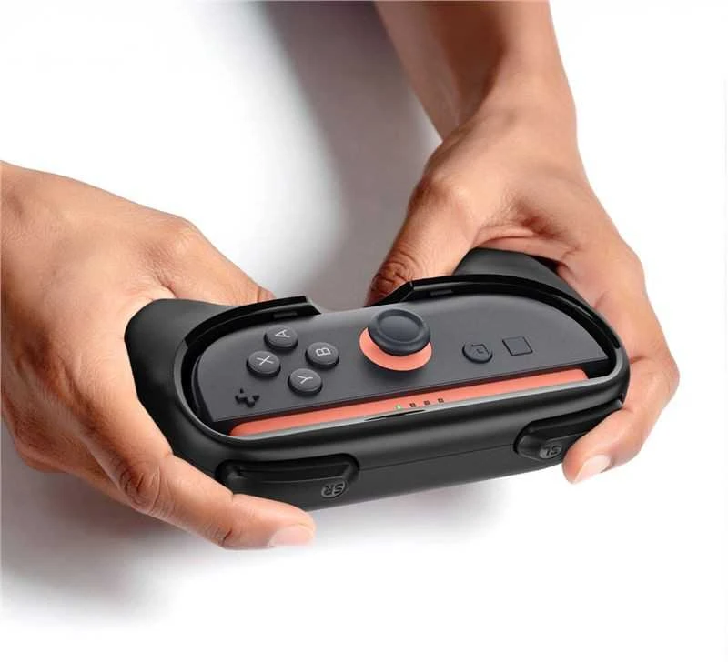 Dėklas Spigen Joy-Con Grip NS100, juodas - Nintendo Switch 2