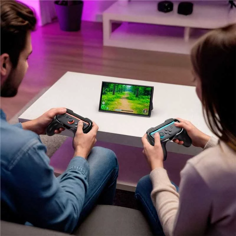 Dėklas Spigen Joy-Con Grip NS100, juodas - Nintendo Switch 2
