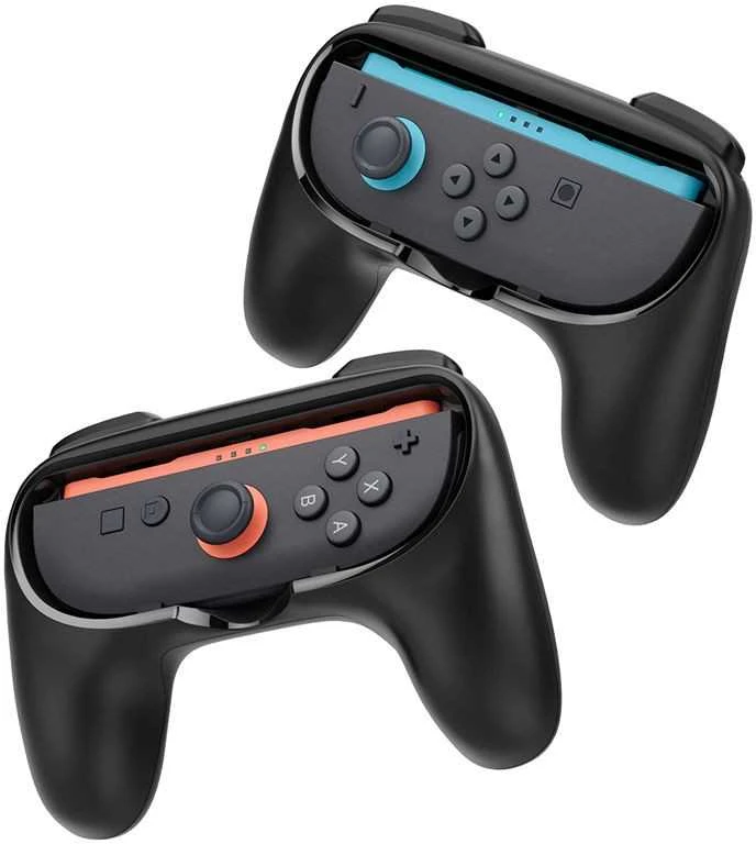Dėklas Spigen Joy-Con Grip NS100, juodas - Nintendo Switch 2