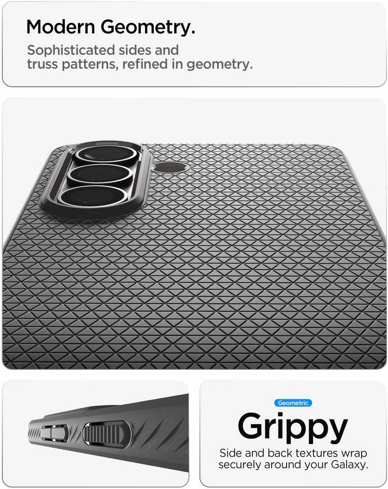 Spigen Liquid Air Mag MagSafe dėklas skirtas Samsung Galaxy S26+ – pilkos spalvos