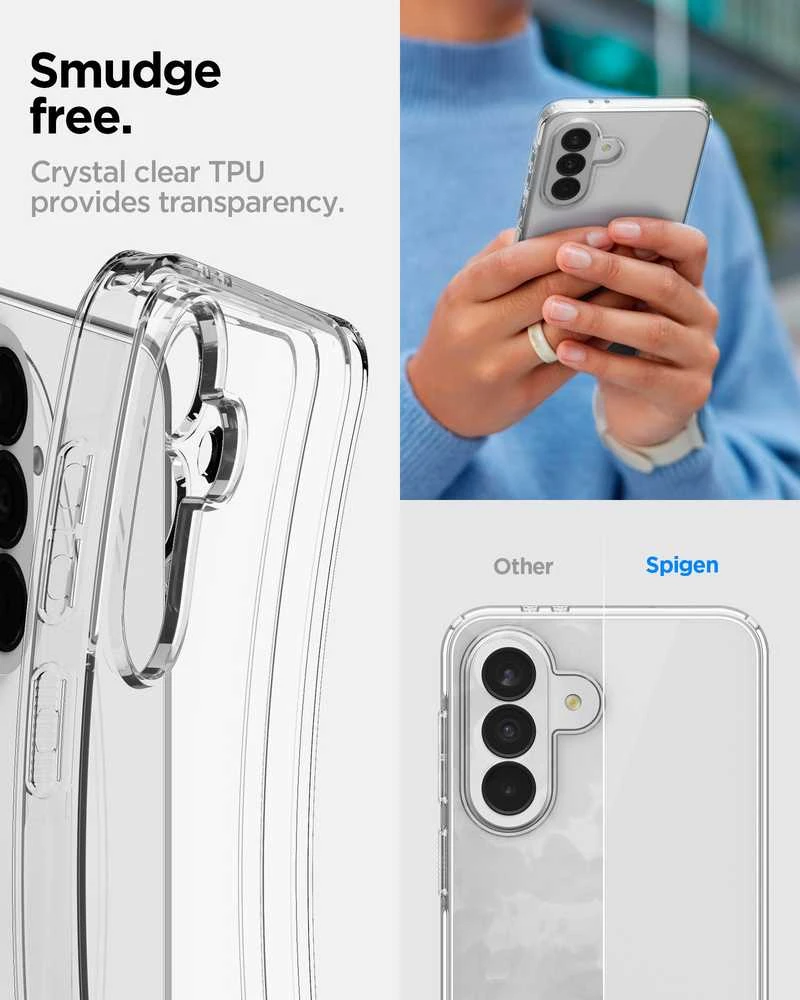 Spigen LIQUID CRYSTAL Samsung Galaxy A37 5G SKAIDRUS dėklas