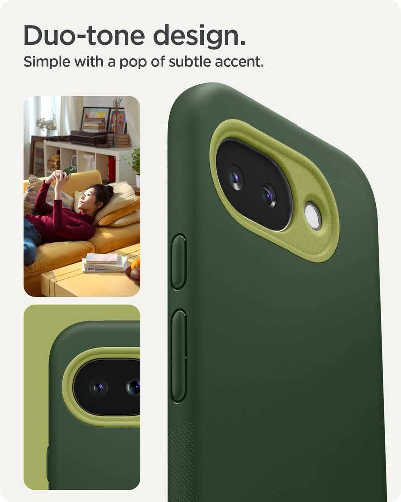 Dėklas Spigen Nano Pop MagSafe, avo žalias - Google Pixel 10a