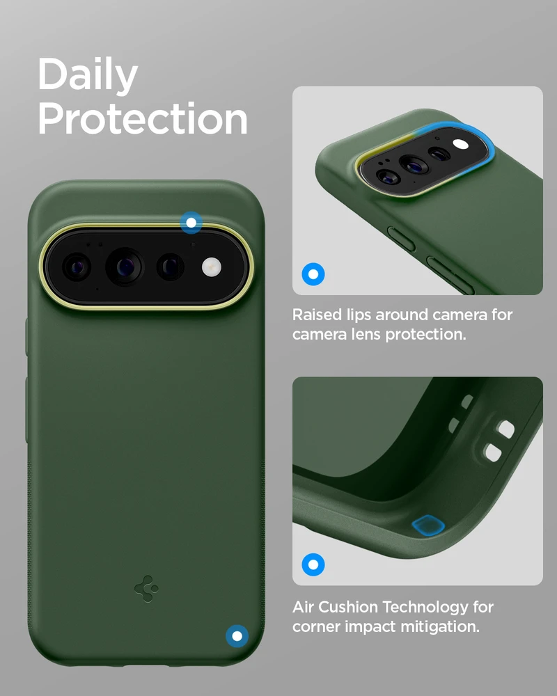 Dėklas Spigen Nano Pop MagSafe, avokado žalumo – Google Pixel 11 Pro