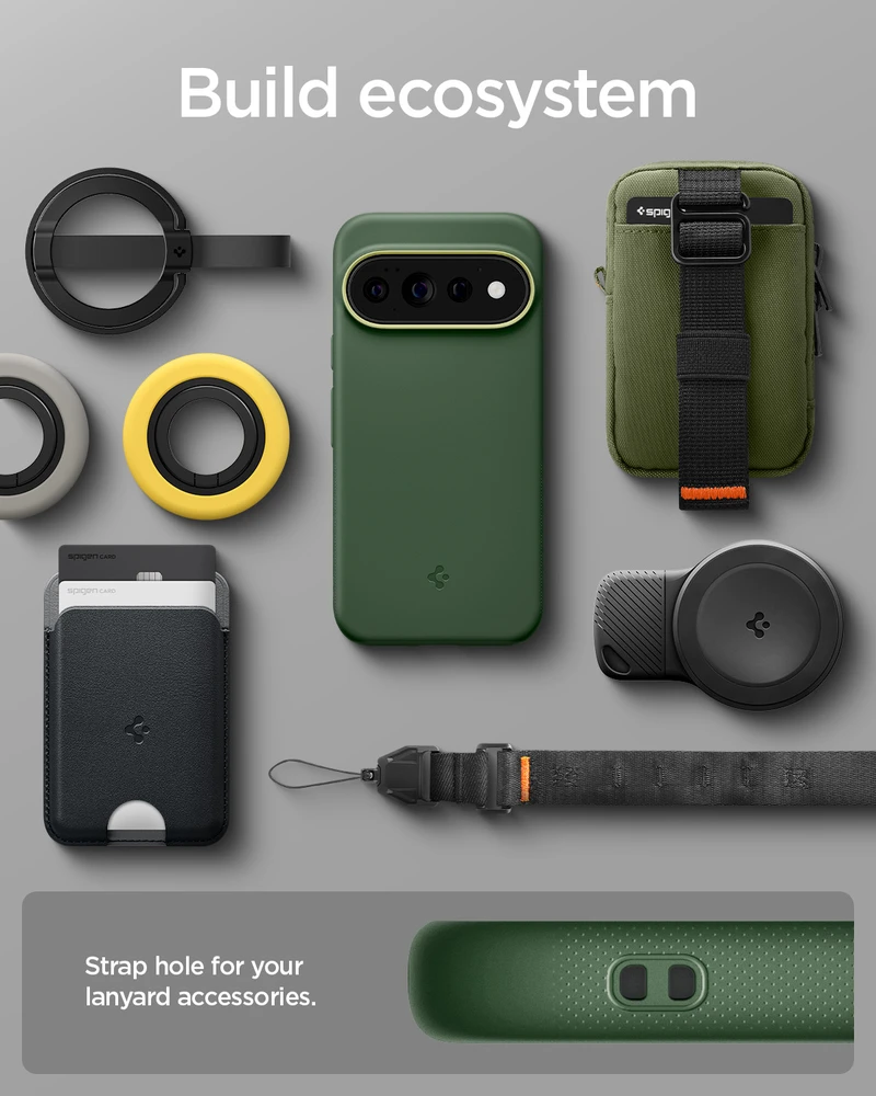 Dėklas Spigen Nano Pop MagSafe, avokado žalumo – Google Pixel 11 Pro