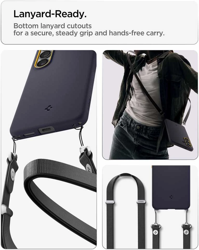 Spigen Nano Pop Mag MagSafe dėklas skirtas Samsung Galaxy S26 – mėlynos spalvos