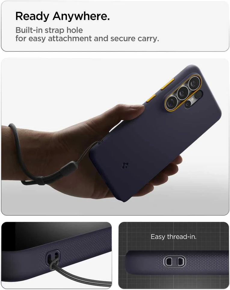 Spigen Nano POP MAG MagSafe dėklas Samsung Galaxy S26 Ultra Blueberry navy