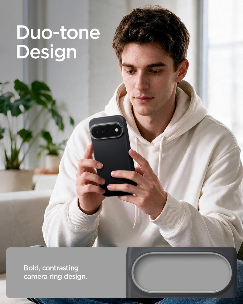 SPIGEN NANO POP MAG MAGSAFE DĖKLAS GOOGLE PIXEL 11 PRO XL Juodas SESAME