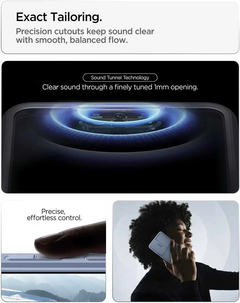 Spigen Optik Armor dėklas skirtas Samsung Galaxy S26 Ultra – mėlynos spalvos