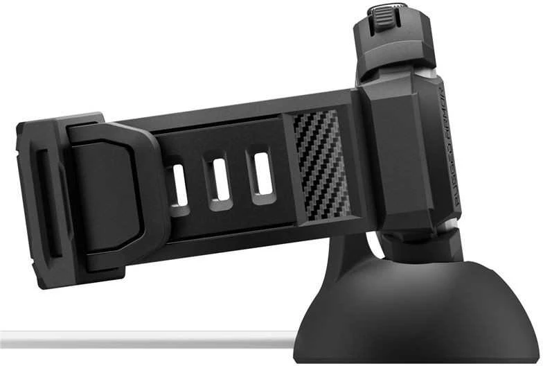 „Spigen Rugged Armor Pro + Stand“, matinis juodas - „Google Pixel Watch 4 45mm“