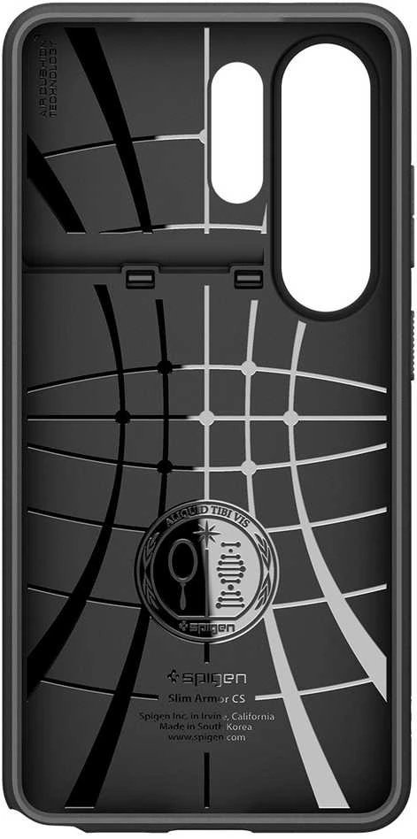 Spigen Slim Armor CS dėklas Samsung Galaxy S26 Ultra juodos spalvos