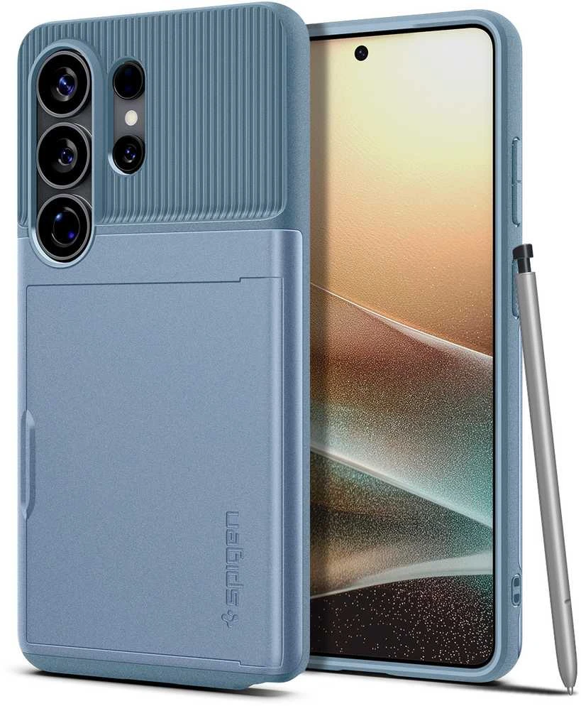 Dėklas „Spigen Slim Armor CS“, šviesus mėlynas - „Samsung Galaxy S26 Ultra“