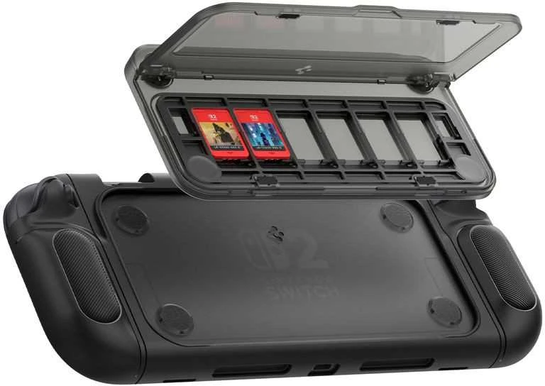 Dėklas Spigen Snap Switch, juodas - Nintendo Switch 2