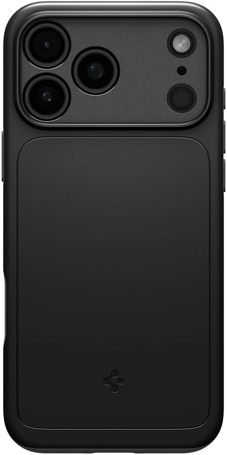 Dėklas Spigen Thin Fit MagSafe iPhone 17 Pro Max / 18 Pro Max juodos spalvos