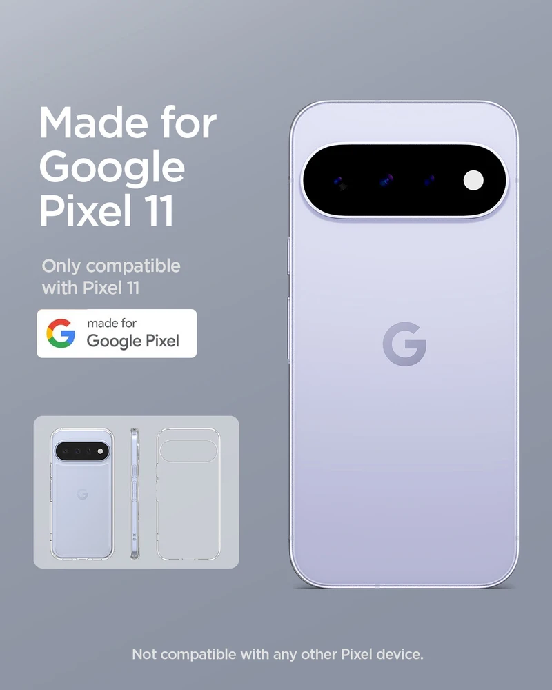 SPIGEN ULTRA Hybrid GOOGLE PIXEL 11 skaidrus dėklas