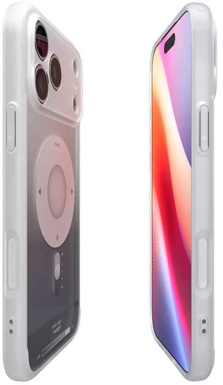 Dėklas Spigen Ultra Hybrid MagSafe, classic sidabrinis - iPhone 17 Pro