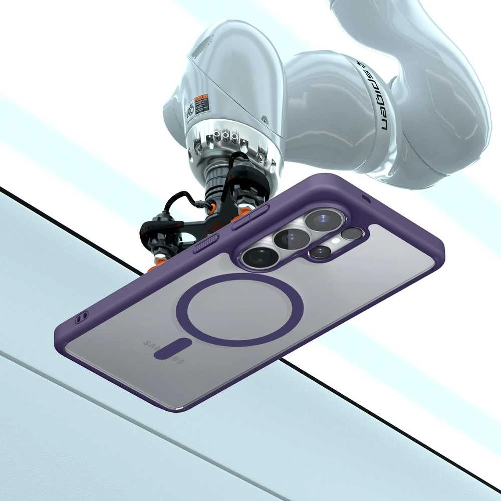 Dėklas Spigen ULTRA HYBRID MAG MagSafe Samsung Galaxy S26 ULTRA DĖKLAI TAMSIAI VIOLETINĖS SPALVOS