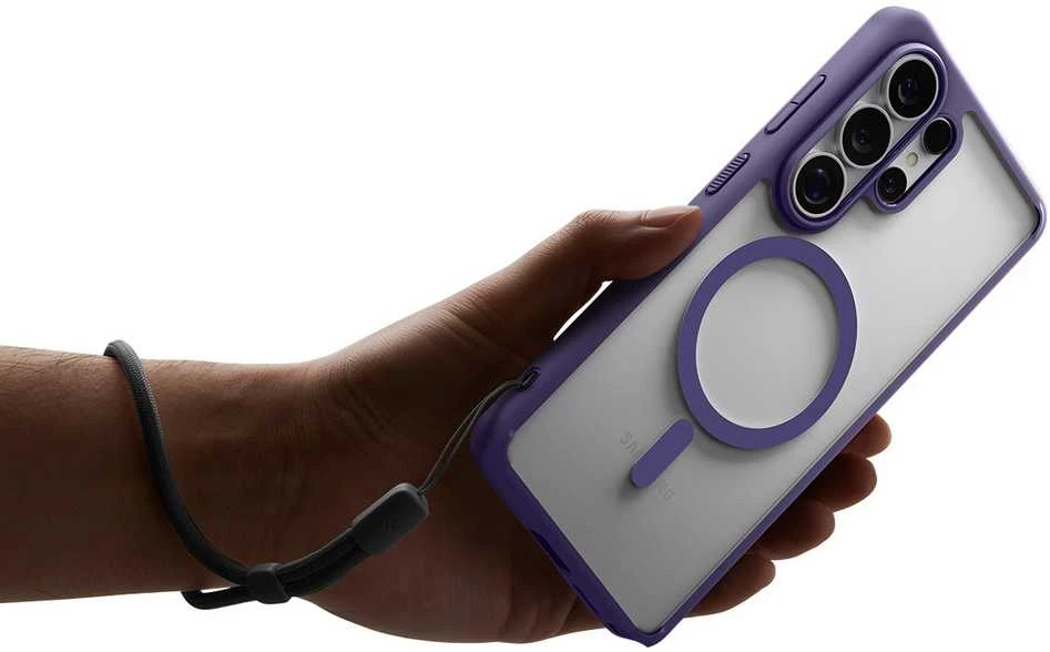 Dėklas Spigen ULTRA HYBRID MAG MagSafe Samsung Galaxy S26 ULTRA DĖKLAI TAMSIAI VIOLETINĖS SPALVOS