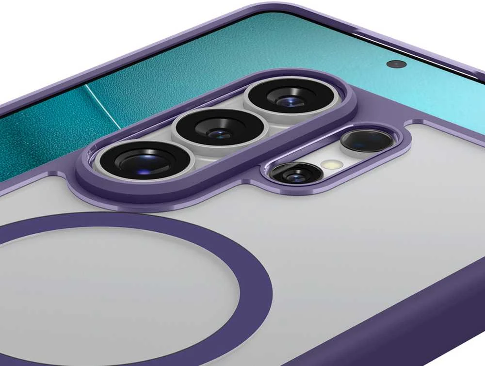 Dėklas Spigen ULTRA HYBRID MAG MagSafe Samsung Galaxy S26 ULTRA DĖKLAI TAMSIAI VIOLETINĖS SPALVOS