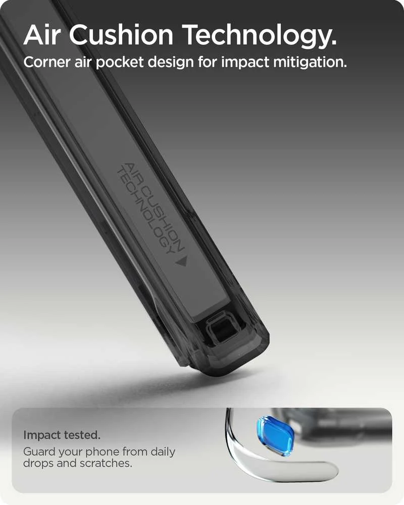 Dėklas Spigen Ultra Hybrid MagSafe, matinės juodos spalvos – Google Pixel 10a