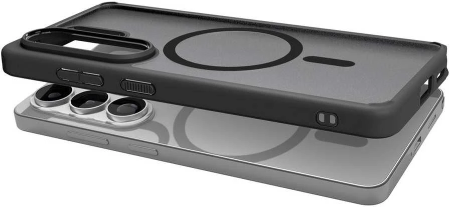 Dėklas Spigen Ultra Hybrid MagSafe, frost juodas - Samsung Galaxy S26 Ultra
