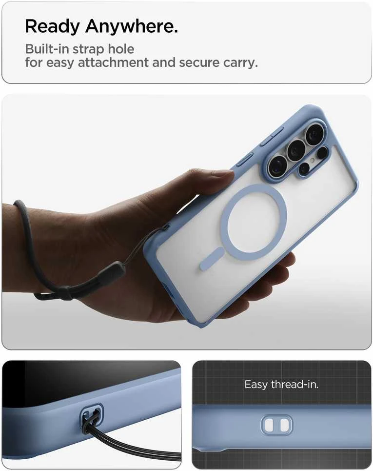 „Spigen Ultra Hybrid MagSafe“, lengvas dėklas - „Samsung Galaxy S26 Ultra“