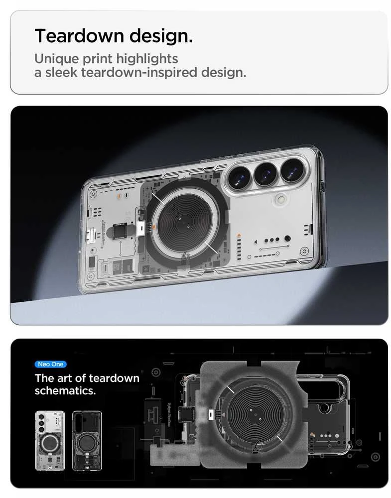 Dėklas „Spigen Ultra Hybrid MagSafe“, „Neo One“ – „Samsung Galaxy S26“
