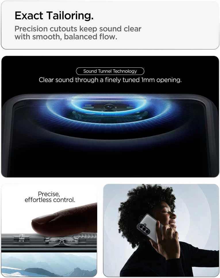 Spigen Ultra Hybrid dėklas skirtas Samsung Galaxy S26+ – Semi-skaidrus