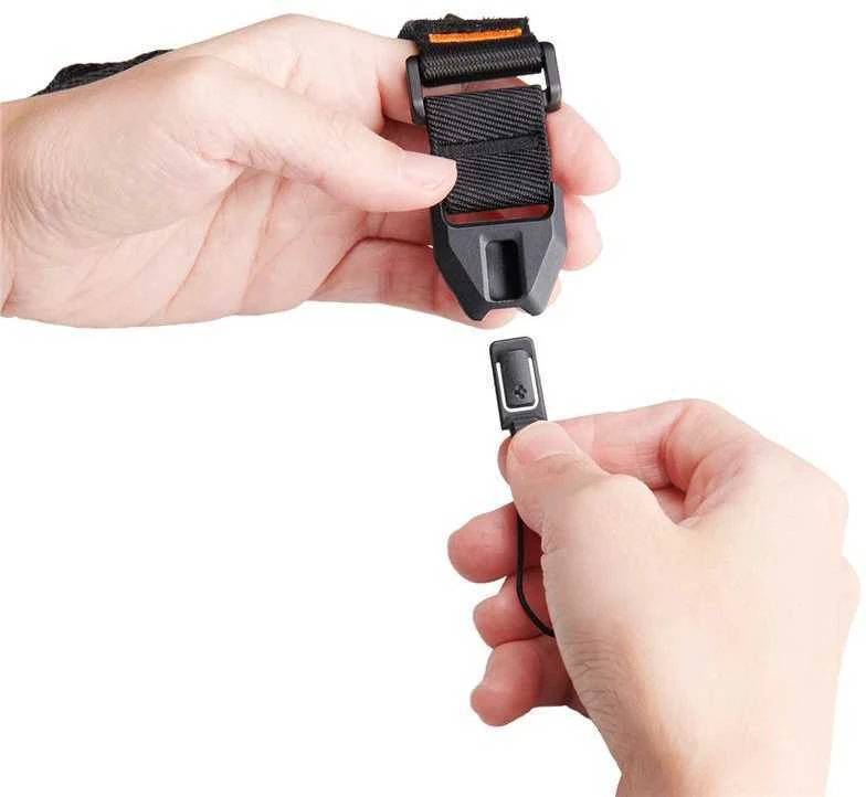 Spigen Universal Wrist Lanyard Strap (Strap 1P) DA30S, juodas