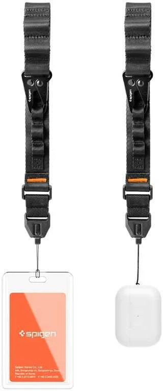 Spigen Universal Wrist Lanyard Strap (Strap 1P) DA30S, juodas