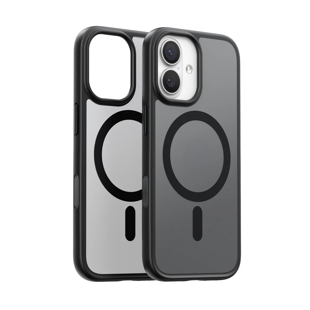 Dėklas Torras Guardian Magnetic, juodas - iPhone 17