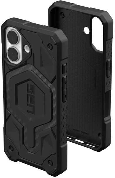Urban Armor Gear UAG Monarch Pro Apple iPhone 16 - dėklas telefonui juodos spalvos