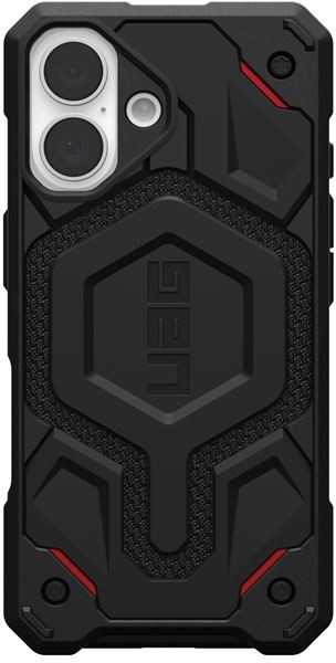 Dėklas Urban Armor Gear UAG Monarch Pro Magsafe, Kevlar Juodas - iPhone 16