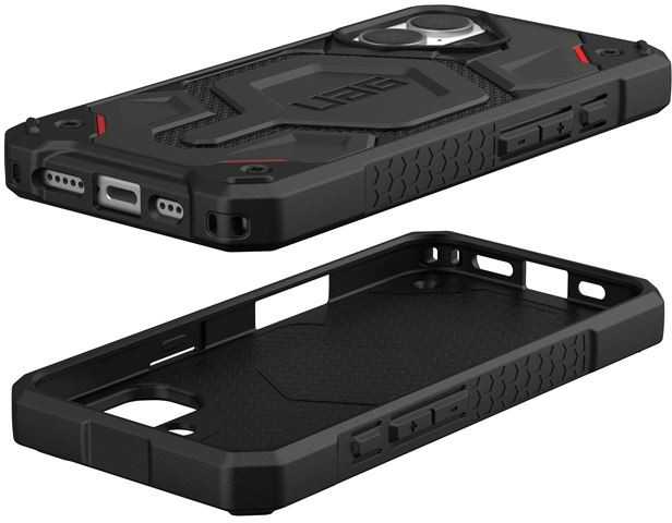 Dėklas Urban Armor Gear UAG Monarch Pro Magsafe, Kevlar Juodas - iPhone 16