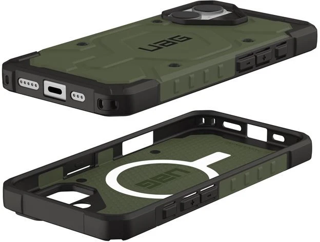 Urban Armor Gear Dėklas UAG Pathfinder Magsafe, alyvuogių spalvos - iPhone 17