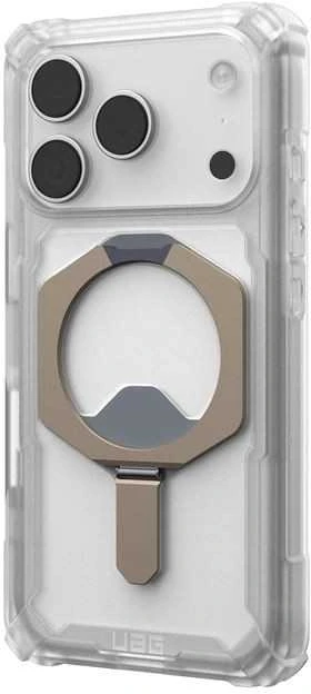Carruzzo Urban Armor Gear dėklas UAG Plasma XTE Magsafe, skaidrus/titano spalvos - iPhone 17 Pro