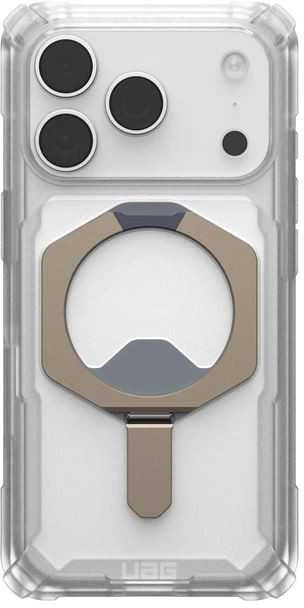 Carruzzo Urban Armor Gear dėklas UAG Plasma XTE Magsafe, skaidrus/titano spalvos - iPhone 17 Pro