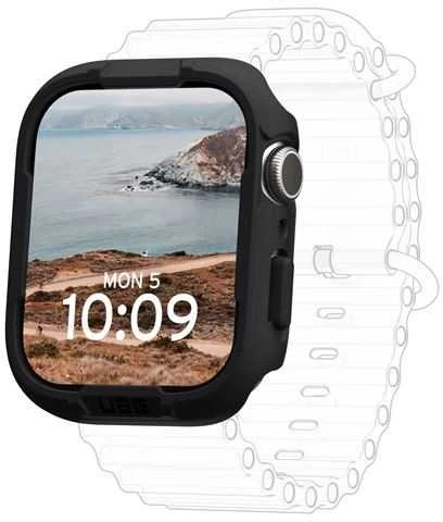 Dėklas Urban Armor Gear UAG Scout Case, Juodas - Apple Watch 45mm