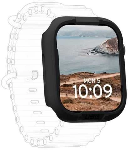 Dėklas Urban Armor Gear UAG Scout Case, Juodas - Apple Watch 45mm