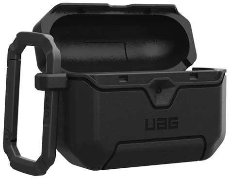Urban Armor Gear UAG Scout, Juodas - AirPods Pro 3 kartos