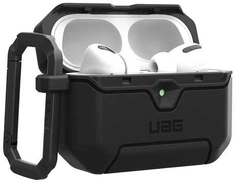 Urban Armor Gear UAG Scout, Juodas - AirPods Pro 3 kartos