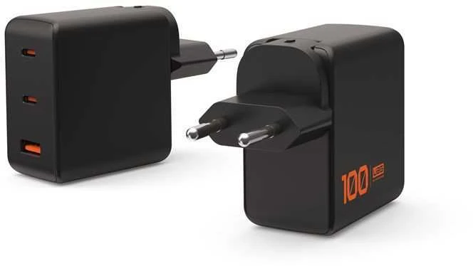 Urban Armor Gear Įkroviklis UAG SRGE 100W 3Port ((2)USB-C, (1)USB-A) Wall Charger WW Juodas