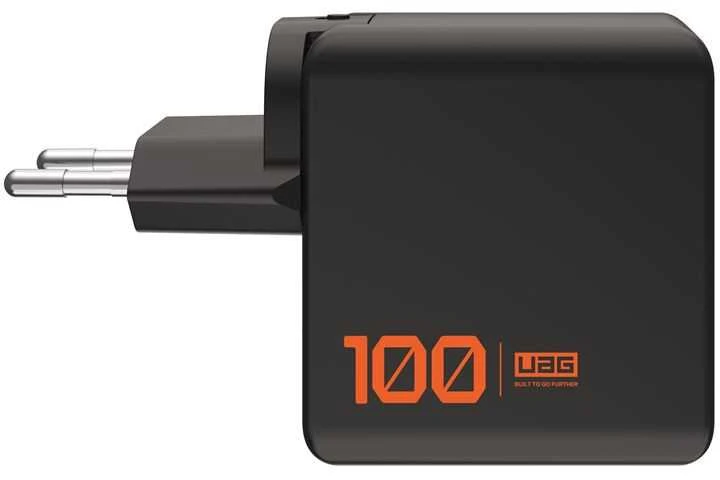 Urban Armor Gear Įkroviklis UAG SRGE 100W 3Port ((2)USB-C, (1)USB-A) Wall Charger WW Juodas